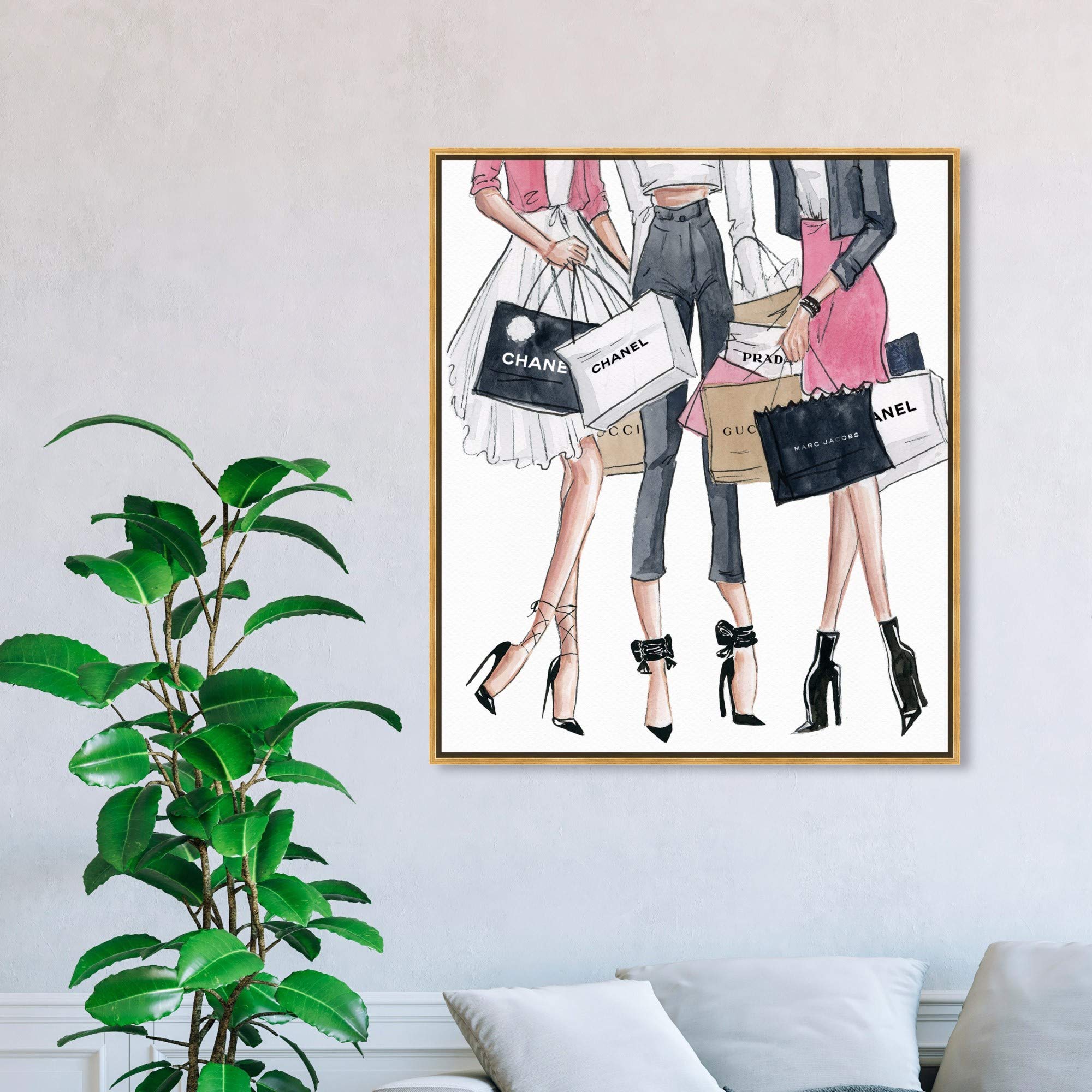 Amazon.com: The Oliver Gal Artist Co. Fashion and Glam Framed Wall